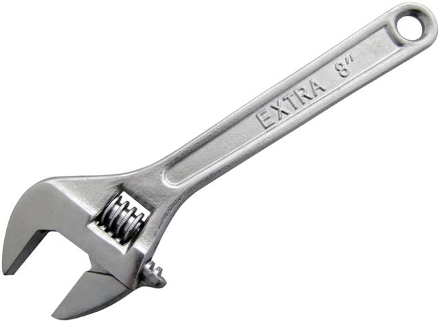 (image for) Adjustable Wrench 8"